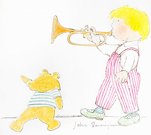 It's When I Play the TrumpetBear Really Goes Quite Barmy;He Wants Us both to March Aboutand Thinks We're In the Army