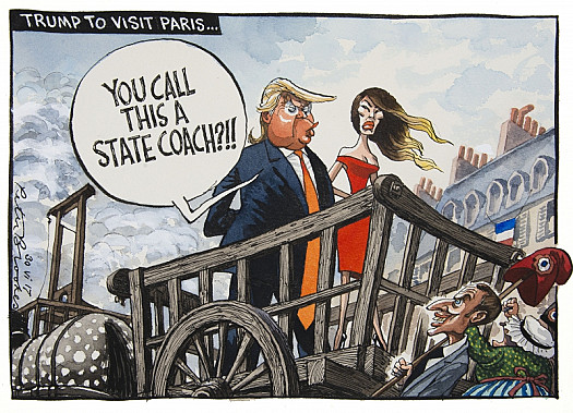 Trump to Visit Paris...