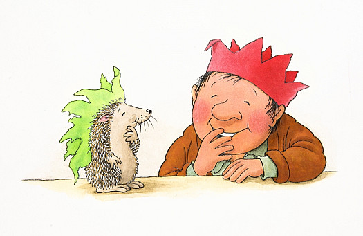 But Party Hats Are Not Much Good For a Prickly Head!