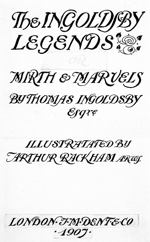 Frontispiece to the 1907 Second Edition of the Ingoldsby Legends