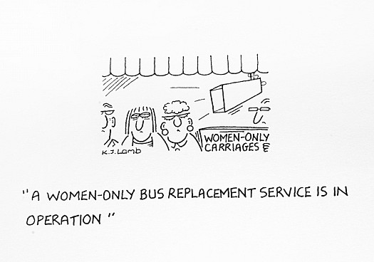 A Women-only Bus Replacement Service Is In Operation