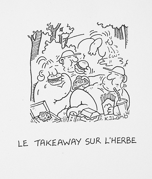 Le Takeaway Sur L'herbe