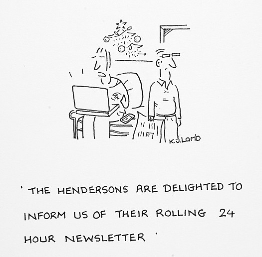 The Hendersons Are Delighted to Inform Us of Their Rolling 24 Hour Newsletter
