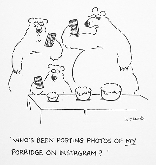 Who's Been Posting Photos of My Porridge On Instagram..?