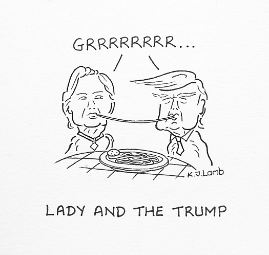 Lady and the Trump