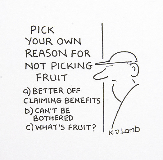 Pick Your Own Reason For Not Picking Fruit