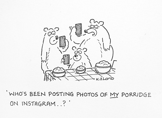 Who's Been Posting Photos of My Porridge On Instagram?