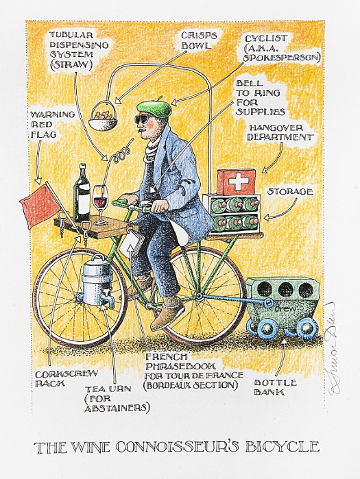 The Wine Connoisseur's Bicycle