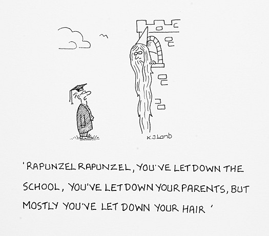 Rapunzel Rapunzel, You've Let Down the School, You've Let Down YourParents, but Mostly You've Let Down Your Hair