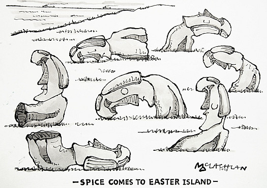 Spice Comes to Easter Island