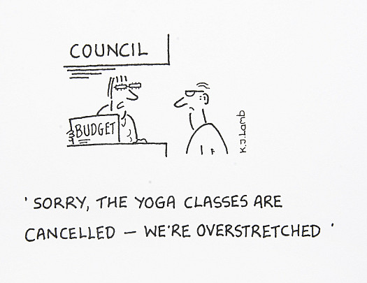 Sorry, the Yoga Classes Are Cancelled &ndash; We're Overstretched