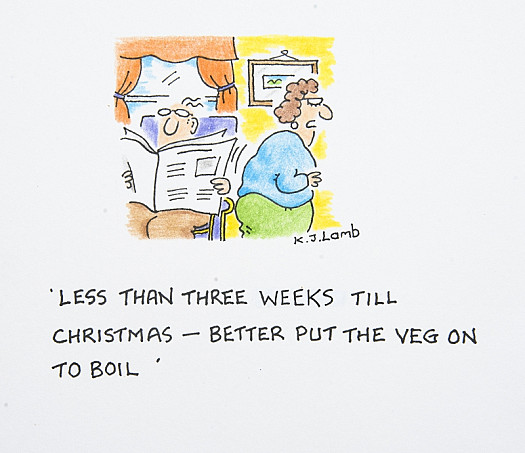 Less than Three Weeks Till Christmas &ndash; Better Put the Veg On to Boil