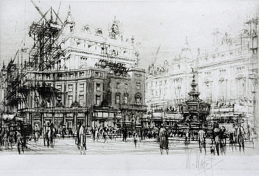 Piccadilly Circus &ndash; Rebuilding Swan and Edgars