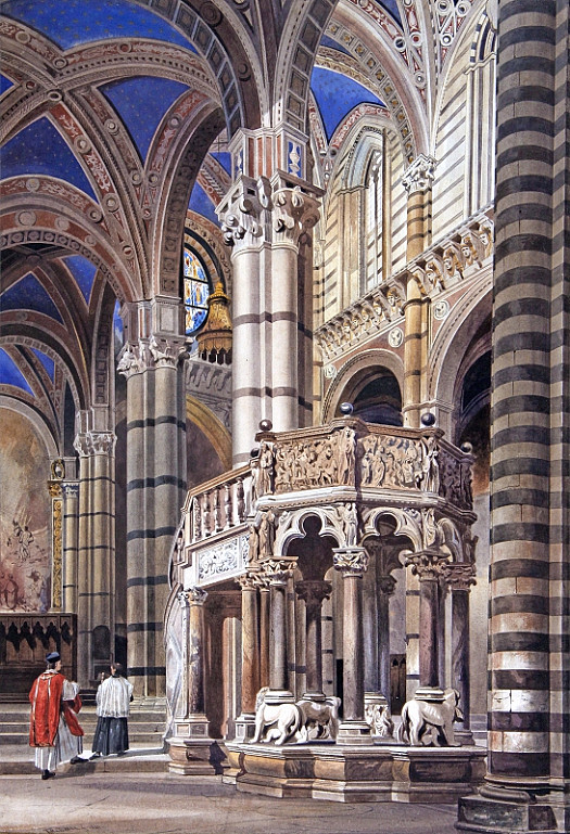 Pisano Pulpit, Siena