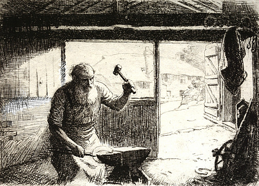 The Blacksmith, C1913