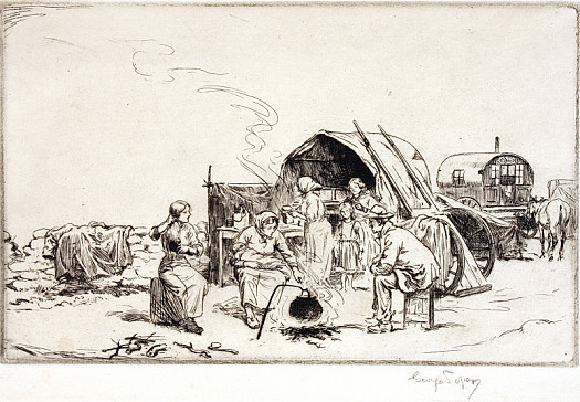 Gypsy Encampment, C1913