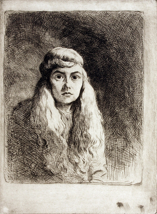 Portrait of a Girl In a Headband, C1914