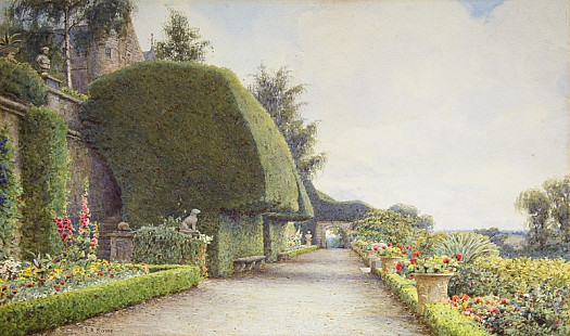 The Terrace, Drummond Castle, Perthshire