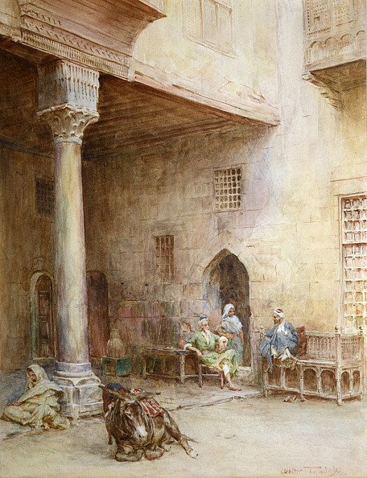 A Courtyard In Cairo
