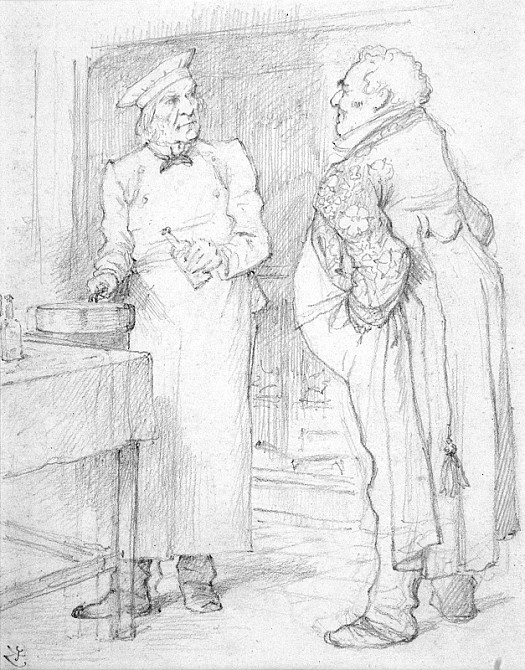 The Egyptian HashHead Cook: 'How Will You Have It Flavoured Sir?' Mr B: 'Well-Um-P'raps You'd Better Do It Your Own Way, - only Don't Let's Have Too Much Fr_Hem! Foreign Sauce In It'
