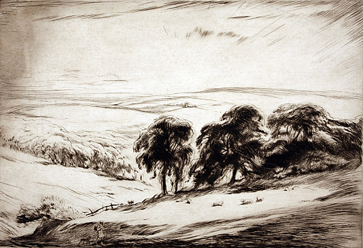 Landscape with Shepherd, C1928
