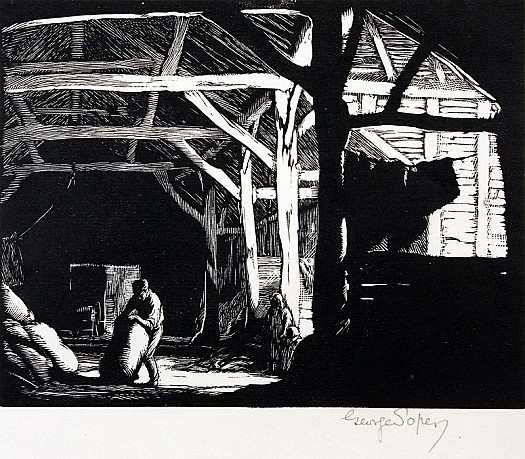 A Sussex Barn, 1929