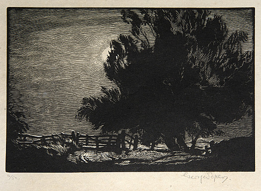 1933 Moonlight, Rye Marshes