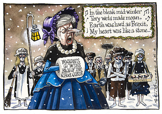 In the bleak mid -winterTory wets made moan...