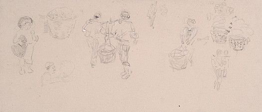 Figures Carrying Baskets