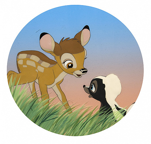 Bambi and Flower