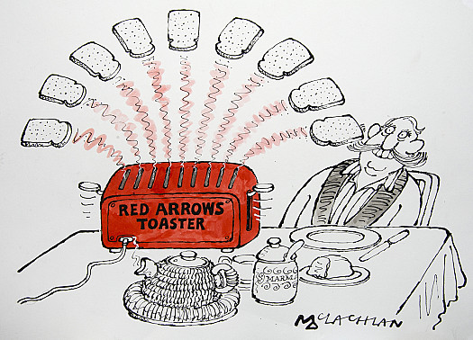 Red Arrows Toaster