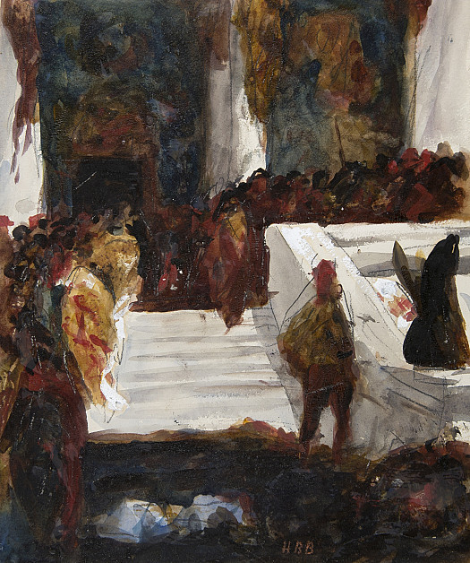 The Execution of the Doge Marino FalieroSouvenir of Eugene Delacroix