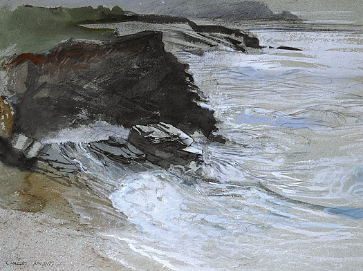 Incoming Tide, Off the Cornish Coast
