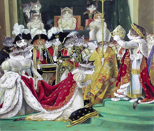 The Coronation of Napoleon - Detail (David)