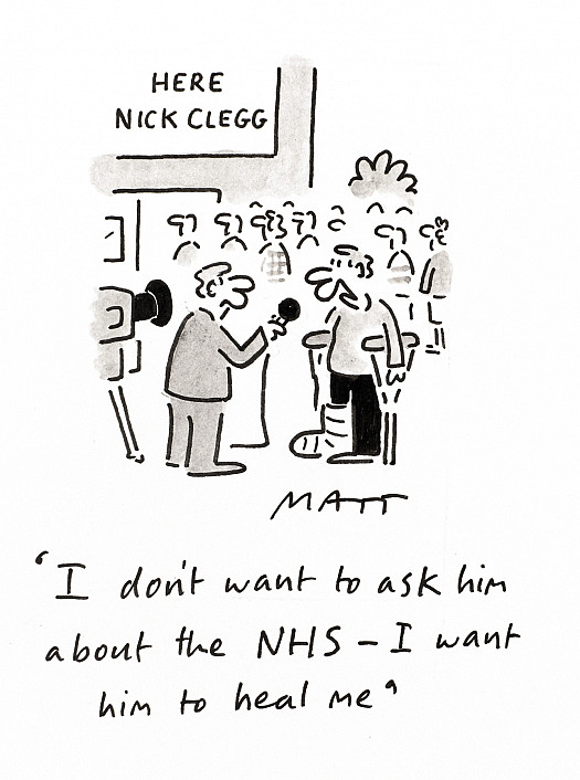 I Don't Want to Ask Him About the Nhs &ndash; I Want Him to Heal Me