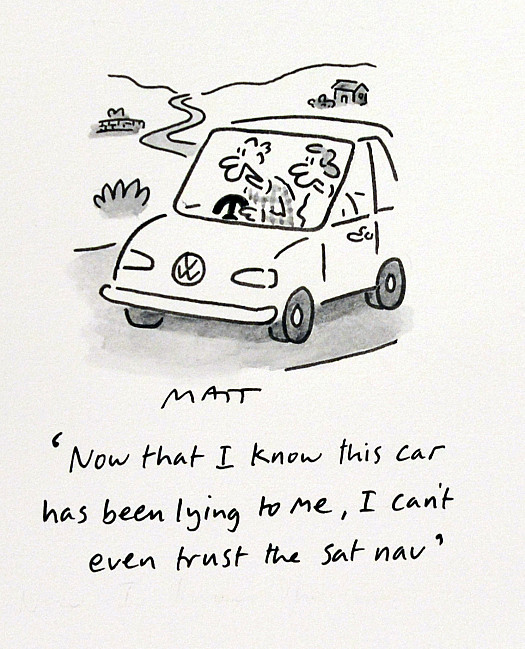 Now That I Know this Car Has Been Lying to Me, I Can't Even Trust the Sat-Nav