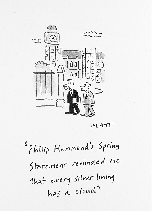 Phillip Hammond's Spring Statement Reminded Me That Every Silver LiningHas a Cloud