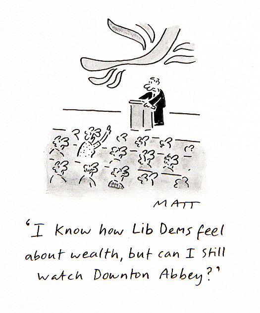 I Know How Lib Dems Feel About Wealth, but Can I Still Watch Downton Abbey?