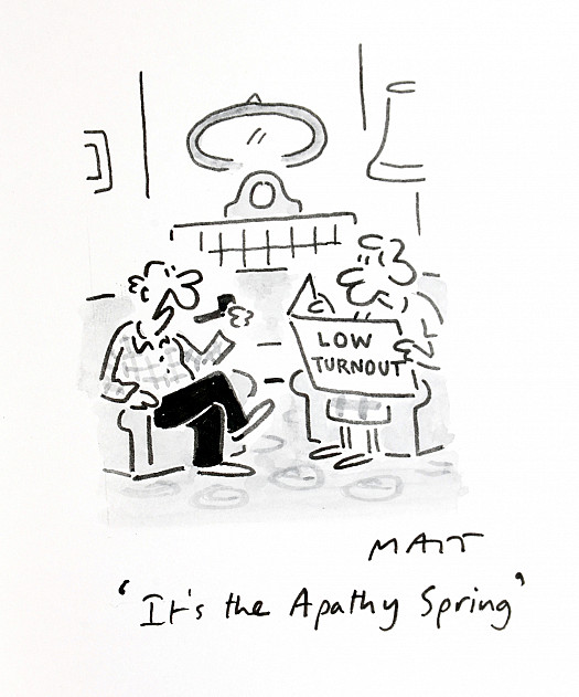 It's the Apathy Spring