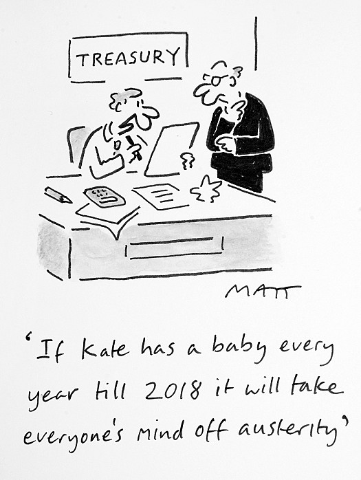 If Kate Has a Baby Every Year Till 2018 It Will Take Everyone's Mind Off Austerity