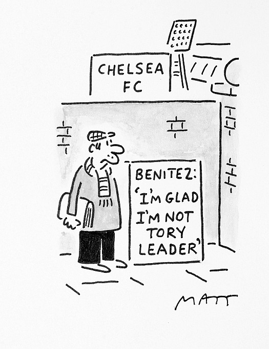 Benitez: I'm Glad I'm Not Tory Leader