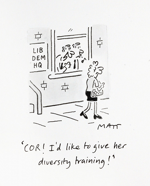 Cor! I'd Like to Give Her Diversity Training!