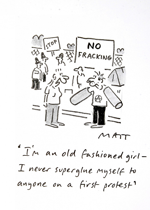 I'm an Old Fashioned Girl &ndash; I Never Superglue Myself to Anyone On a First Protest