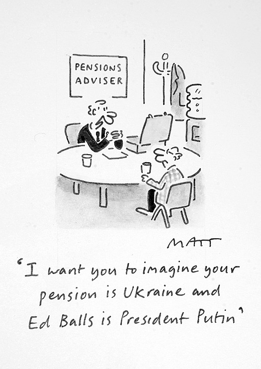 I Want You to Imagine Your Pension Is Ukraine and Ed Balls Is President Putin