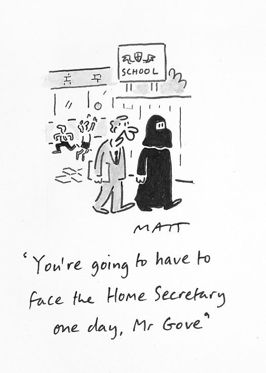 You're Going to Have to Face the Home Secretary One Day, Mr Gove