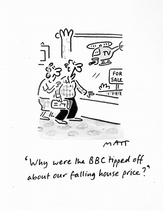 Why Were the Bbc Tipped Off About Our Falling House Price?