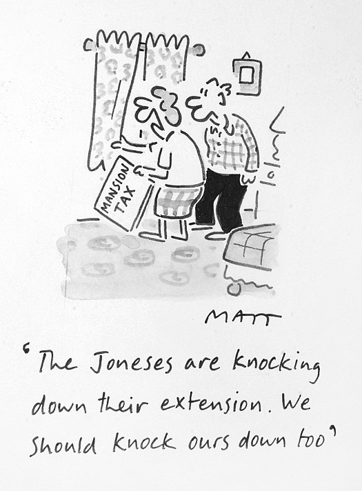 The Joneses Are Knocking Down Their Extension. We Should Knock Ours Down Too