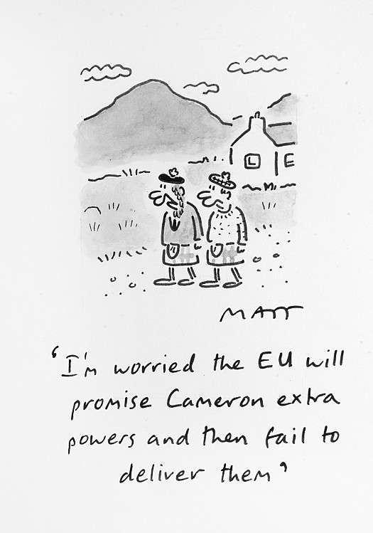 I'm Worried the Eu Will Promise Cameron Extra Powers and then Fail to Deliver Them