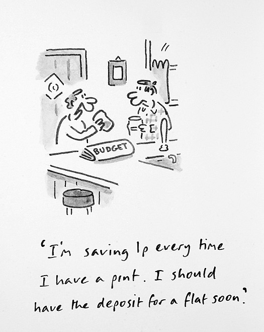 I'm Saving 1p Every Time I Have a Pint. I Should Have the Deposit For a Flat Soon