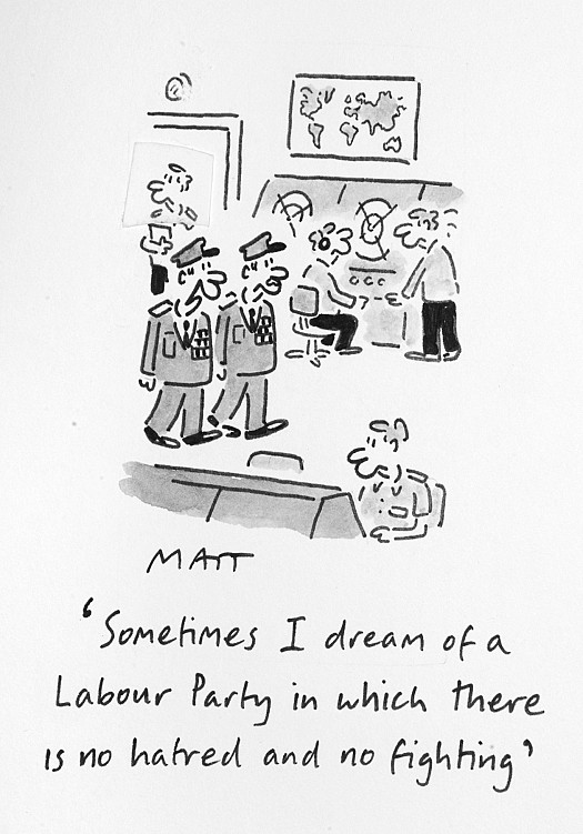 Sometimes I Dream of a Labour Party In Which There Is No Hatred and No Fighting
